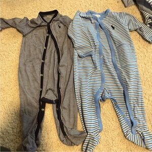 Ralph Lauren footie pajamas - 9 months